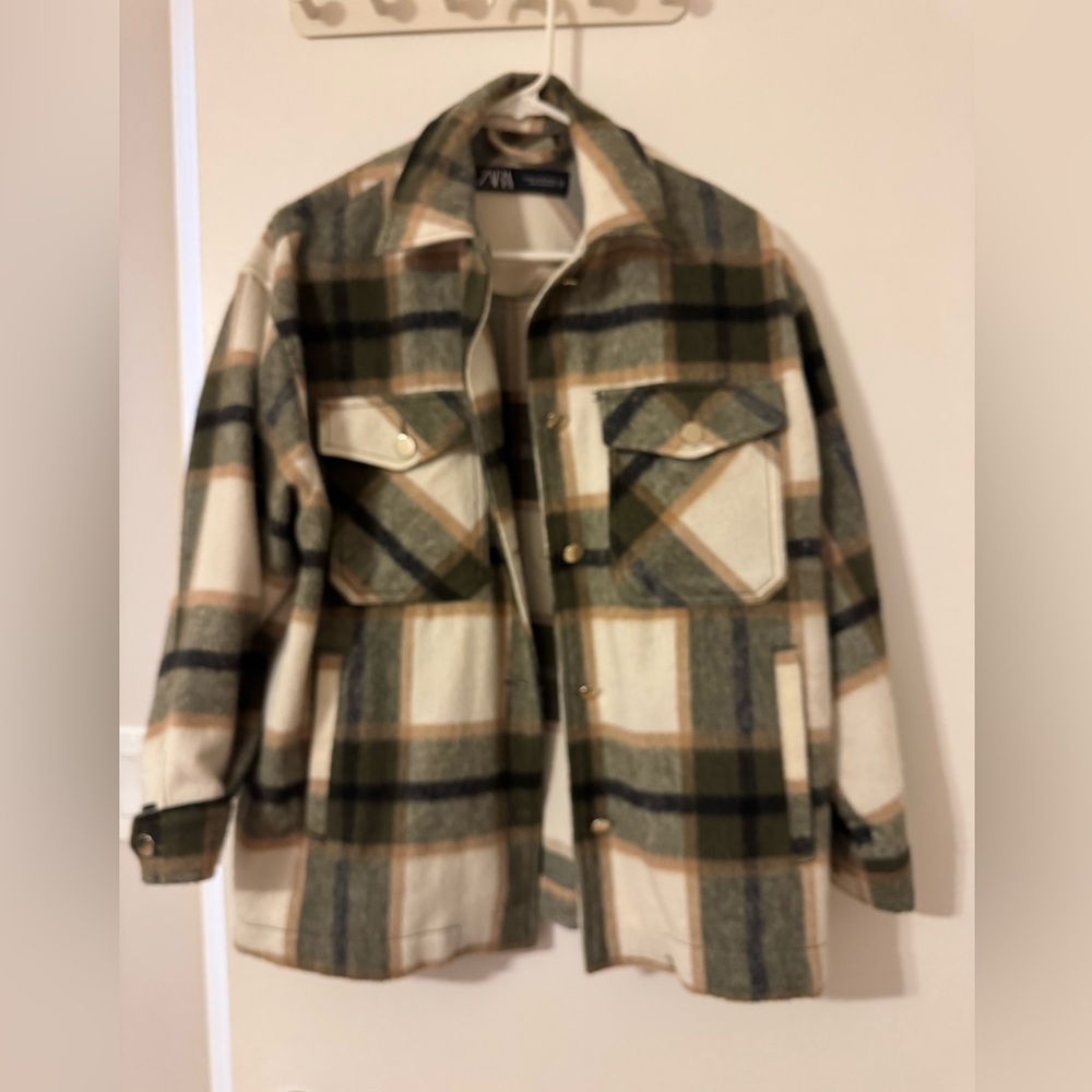 ZARA button down aid shirt XS
